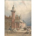 thumbnail image 2 of Thomas Shotter Boys 15x18 Gold Ornate Wood Frame and Double Matted Museum Art Print Titled - Ville Hotel, Hague (1859), 2 of 4