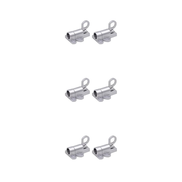 Bearachild 2pcs/set Cabinet Pull Ring Spring Load Hasp Door Lock Automatic Type1
