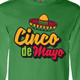 thumbnail image 4 of Inktastic Cinco De Mayo with Sombrero Long Sleeve T-Shirt, 4 of 5