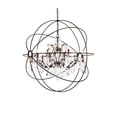 thumbnail image 3 of Elegant Lighting Geneva 44" 18 Light Royal Crystal Pendant Lamp, 3 of 9