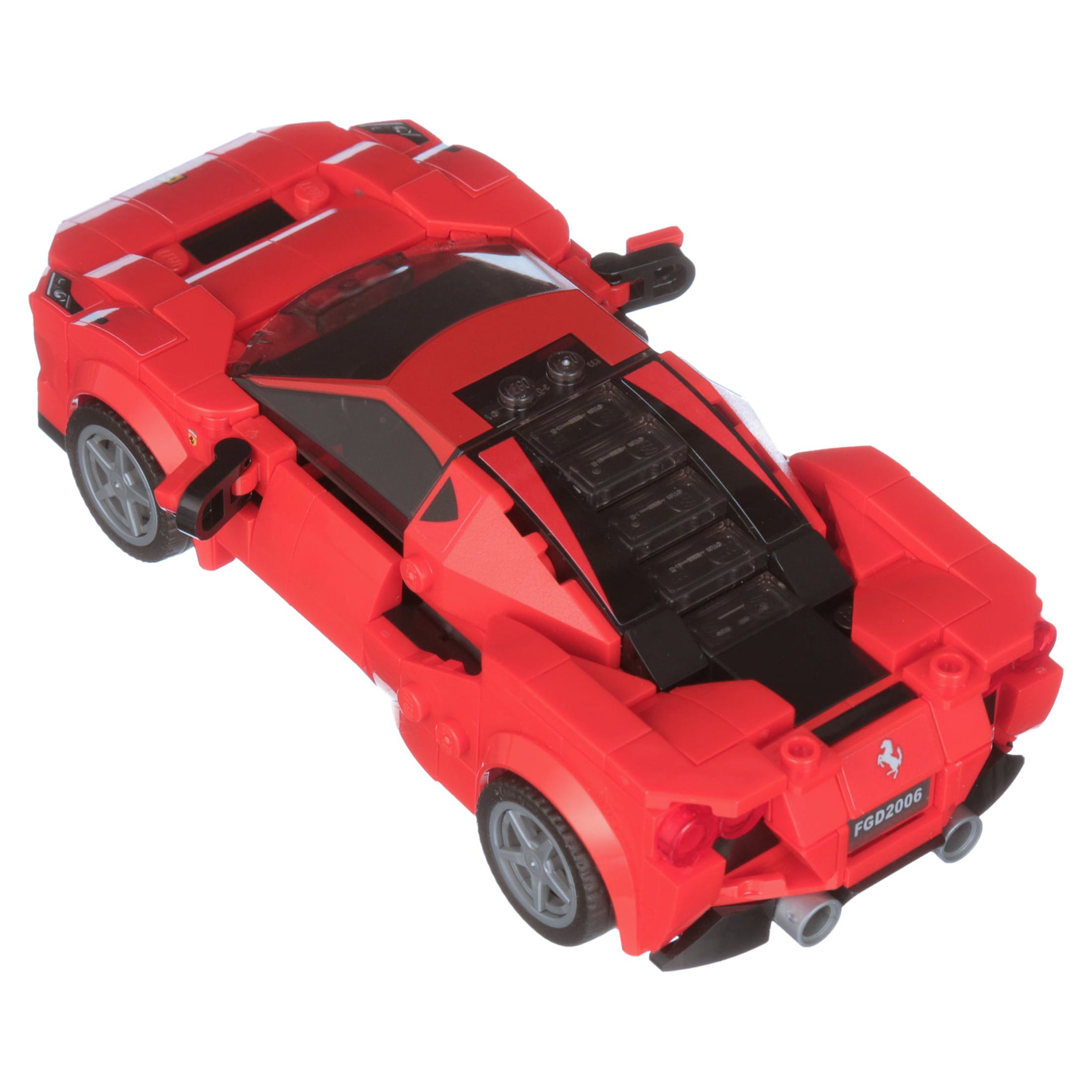 LEGO Speed Champions 76895 Ferrari F8 Tributo Racing Model Car, Vehicle Building Car (275 pieces) - image 7 of 12