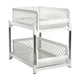 thumbnail image 1 of Organizador de gabinete extraíble para baño, soporte para champú, 2 niveles, tarro de condimentos, organizador de condimentos, estante de almacenamiento Blanco, 1 of 9