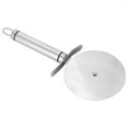 thumbnail image 1 of Stainless Steel Pizza Wheel Cutter Kitchen Wheel Slicer Safety Cake Knife, 1 of 8