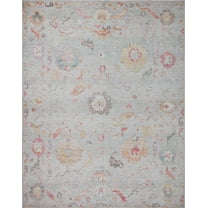 Loloi II Elysium Silver / Multi 7'-10" X 7'-10" Round Area Rug