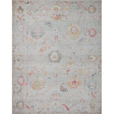 Loloi II Elysium Silver / Multi 7'-10" X 7'-10" Round Area Rug