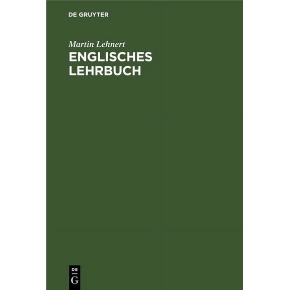 Englisches Lehrbuch, (Hardcover)