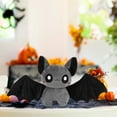 thumbnail image 2 of Bat Plush Stuffed Animal Toys, Halloween Bat Decor Soft Hugging Plush Doll Toy Gifts for Birthday, Halloween, Christmas, 2 of 6
