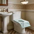 thumbnail image 6 of Disposable Toilet Seat Covers 40x60cm 10 Pack, Extra Large 16x24 Inch Waterproof Liners, Individually Wrapped, 6 of 9