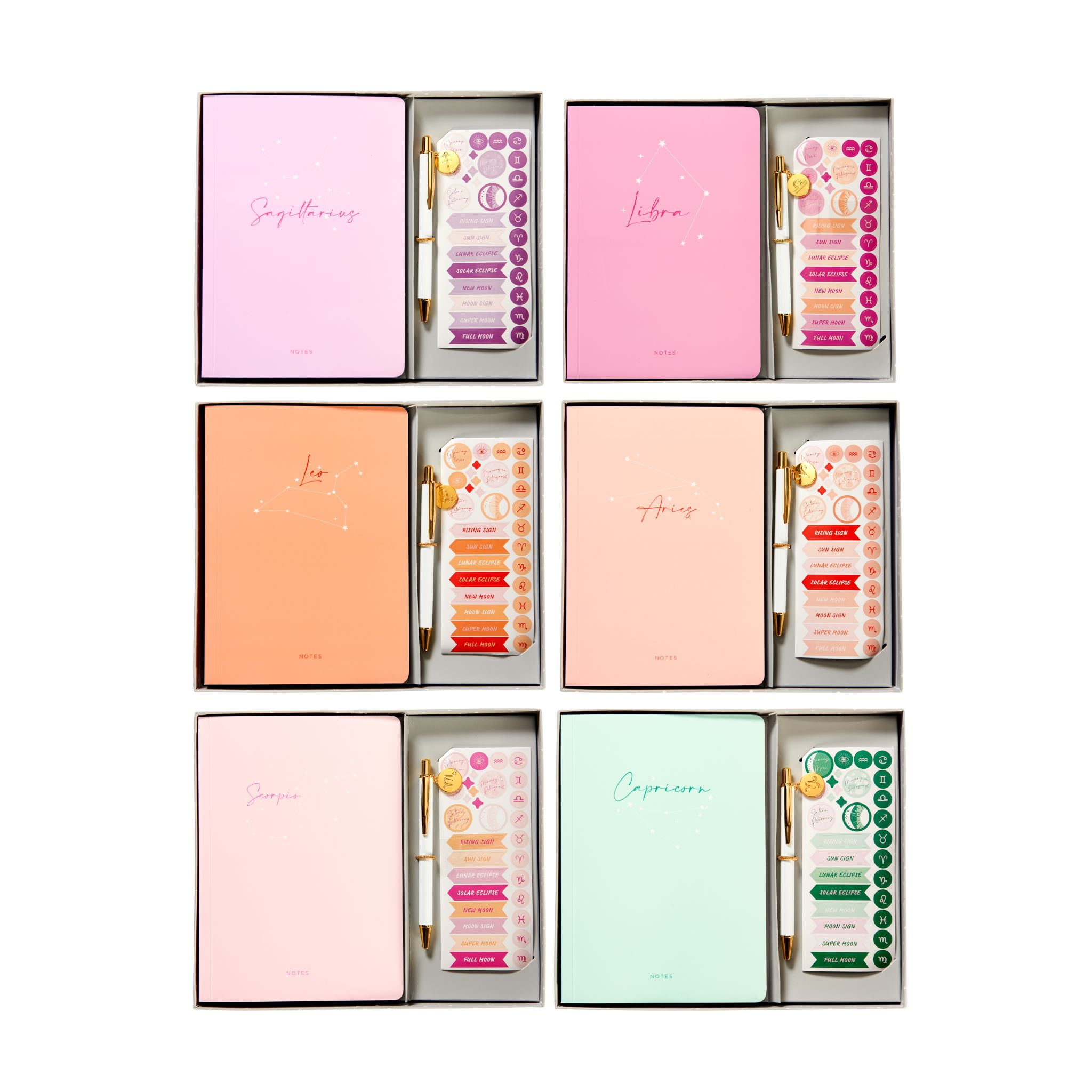 Gartner Studios Leo Astrology Casebound Flex Journal Set, 5.75x8.125, 96 Sheets