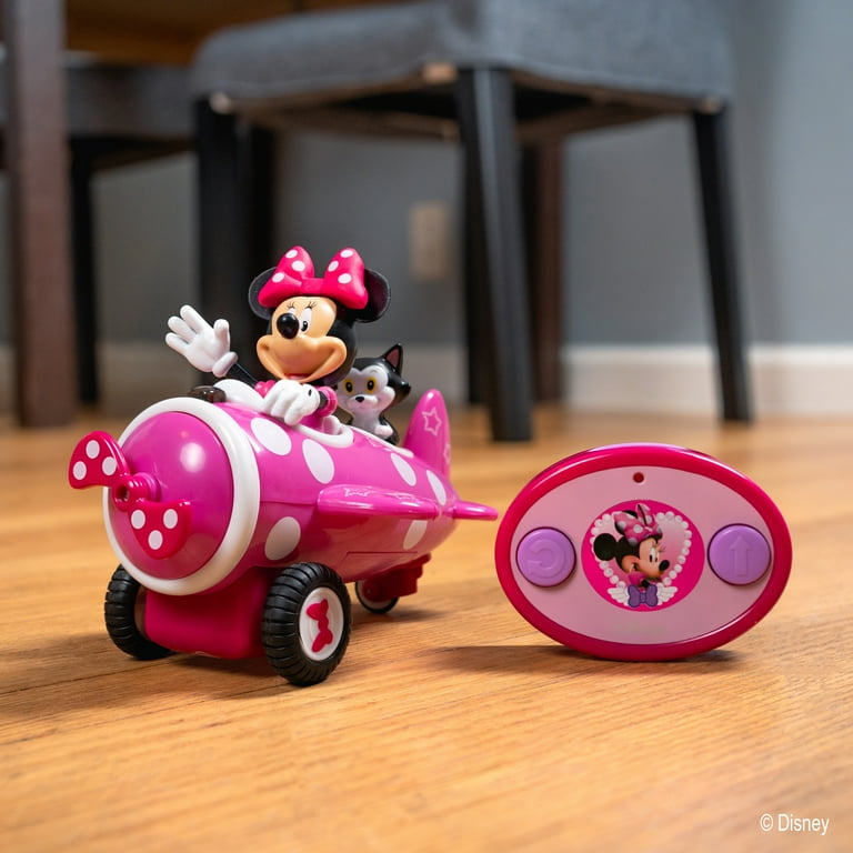 Jada Toys Disney Junior RC Minnie Mouse Airplane for