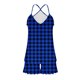thumbnail image 5 of Conjunto de pijama de poliéster con tirantes finos y estampado de moda para mujer, 5 of 8