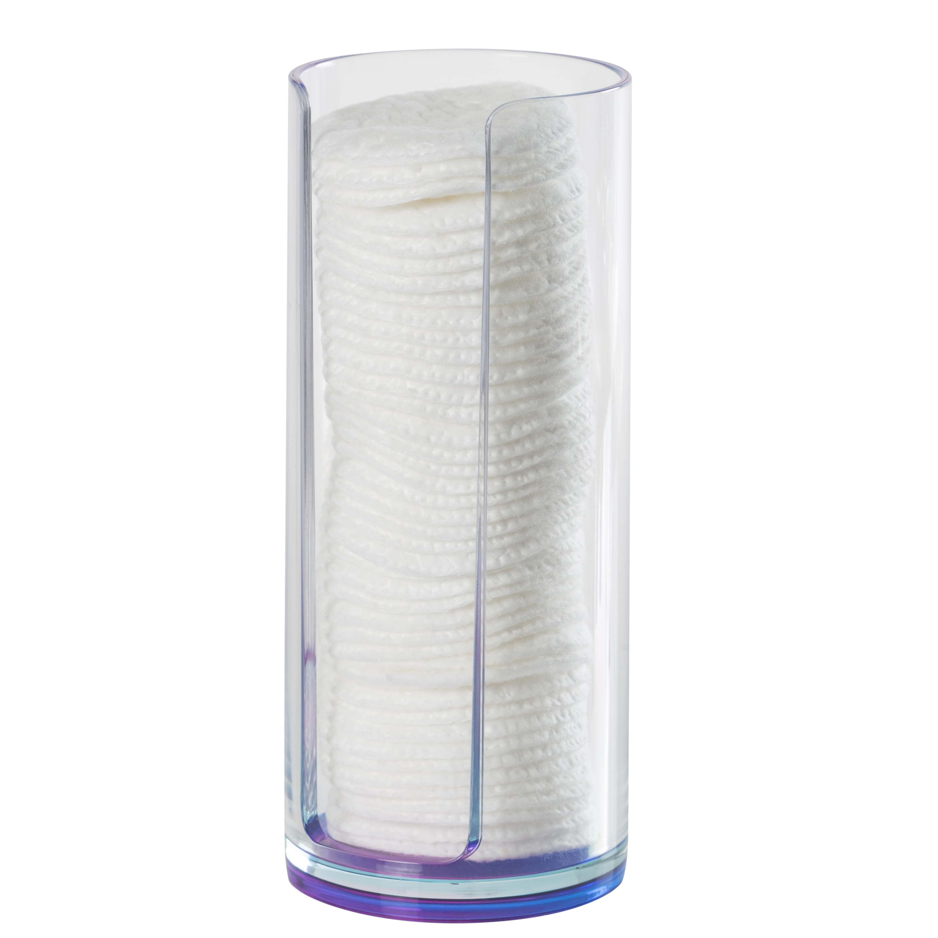 Simplify Cotton Pads Holder Bathroom Canister in Ombre