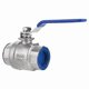 thumbnail image 1 of Ball Valve 304 Stainless Steel Two-Way Ball Valve 3/4\'NPT 1000WOG, 1 of 4