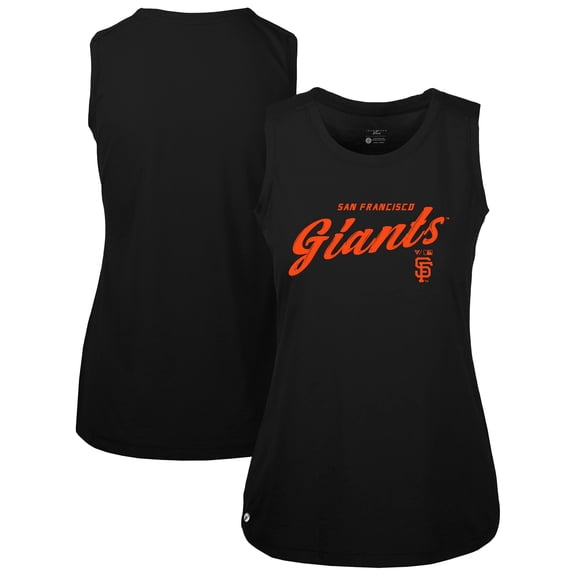Women's-Levelwear  Black San Francisco Giants Macy Tank Top