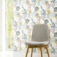 RoomMates Perennial Floral Peel and Stick Wallpaper, 20.5 inches x 18