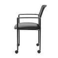 thumbnail image 6 of Boss Office Products Mesh Guest Chair with Casters in Black, 6 of 8
