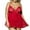 Red, variant on Harpily 2025 Intimates Women's Fun Underwear Lace Clearance Pajamas Women's Summer Transparent Mesh Hanging Pajama Dress Large Bodysuit