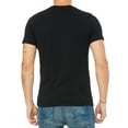 thumbnail image 2 of Bella Canvas Unisex Jersey Short Sleeve Tee, XL, Black, 2 of 4