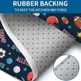 thumbnail image 4 of Baseball Football Pattern Bathroom Rugs Sets 3 Piece,Toilet Cover Set,Absorbent Non Slip Bathroom Mats Sets with U-Shaped Contour Rug Toilet Rug Set, 4 of 5