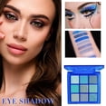 thumbnail image 3 of 9 Colors Eyeshadow Palette,Ultra-Pigmented Matte & Diamond Glitter Finishes,Waterproof Toned Matte Glitter Eyeshadow Palette,Easy to Build Dramatic Glamour Looks For Long Wearing, 3 of 4