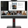 thumbnail image 4 of Lenovo ThinkVision TIO22Gen5 22" Class Webcam Full HD LED Monitor, 16:9, Black, 4 of 10
