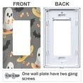thumbnail image 3 of Yayeee Rocker Switch Wall Plate 1-Gang 4.6"x2.9" Home Decorative Outlet Cover, Cute Ghosts, 3 of 6