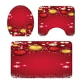 thumbnail image 2 of DOLITY Xmas Bathroom Set Toilet Lid Cover Style02, 2 of 9