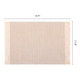 thumbnail image 6 of Unique Bargains 4pcs Polyester Kitchen Table Mat Large Squares 17.7"x11.8", 6 of 6