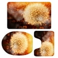 thumbnail image 2 of GUOOL 3D Scenery Non-Slip Bathroom Mat Toilet Floor Rug Set 14, 2 of 7