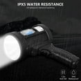 thumbnail image 3 of Handheld LED High Power Outdoor Solar Camping Searchlight, USB & Solar Charging Spotlight with Side Light & Power Bank Funtion for Outdoor Camping, 3 of 10
