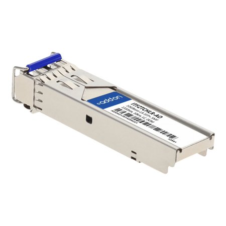 UPC: 0821455728963 | AddOn – SFP+ transceiver module (equivalent to: Sophos ITFZTCHLR) – 10 GigE – 10GBase-LR – LC single-mode – up to 6.2 miles – 1310 nm – TAA Compliant
