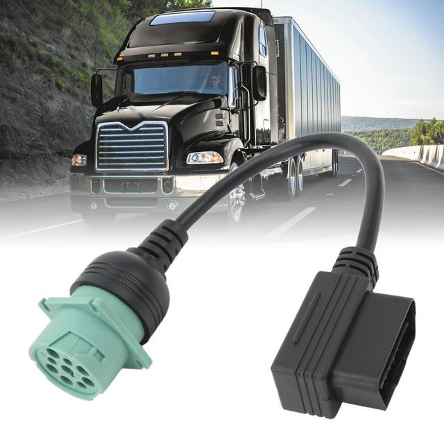 Diagnostic Tool Scanner Cable,16pin to 8pin 9pin PINOB Connector Cable OB Cable Precision Engineered