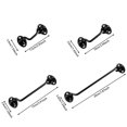 thumbnail image 3 of Tong Barn Door Privacy Hook And Eye For Sliding Doors Interior Lock With Easy Installation, 3 of 6