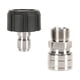 thumbnail image 3 of Conector de lavadora de alta presión de 2 piezas, rosca M22 a conector rápido interno de 3/8" Diámetro interior 14mm, 3 of 9