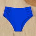 thumbnail image 2 of Summer Clearance Sale! TMOYZQ Women's Side Ruched High Waisted Bikini Bottoms Tummy Control Swimsuit Bottoms Full Coverage Swim Bottoms Briefs Bathing Suit, 2 of 7