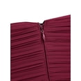 thumbnail image 6 of iEFiEL Women Ladies Chiffon One-shoulder Dress Long Evening Bridesmaid Prom Gown Dress, 6 of 7