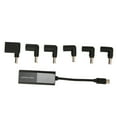 thumbnail image 1 of Adaptador de corriente USB C DC 65W regulación automática de voltaje 5,5x2,1mm hembra a USB C convertidor adaptador de cargador de ordenador portátil, 1 of 5