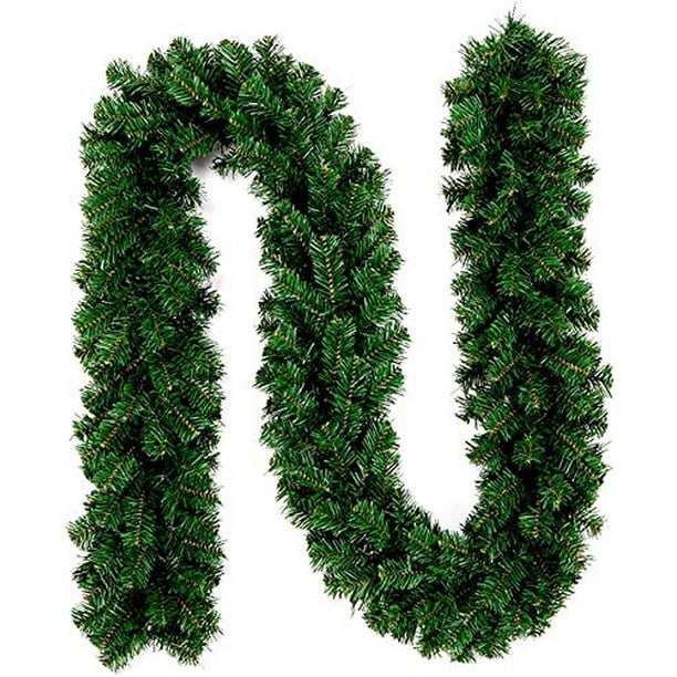 Intergreat Christmas Garland Decorations 8.9 Ft Unlit Christmas