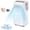 Black+White, variant on Portable Air Conditioner, 8000 BTU Air Conditioner for Bedroom with 3-in-1 Cooling, Fan & Dehumidifier, Auto Swing, 3 Speeds & 24H Timer – Smart/Sleep Mode for Energy-Efficient Comfort