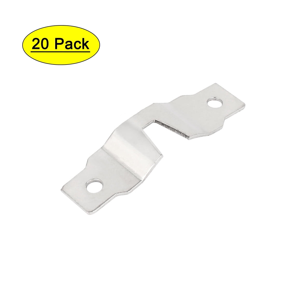 Picture Hanger for Slatwall & Slat Grid Chrome Slatwall Utility Notch Hook 2 Pack