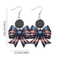 thumbnail image 3 of YYKihy Earrings Acrylic Star Red White Blue Drop Dangel Earrings Festival Patriotic Jewelry, 3 of 6