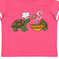 thumbnail image 4 of Inktastic Cute Turtle Chefs Making Soup Boys or Girls Toddler T-Shirt, 4 of 5