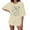 Beige, variant on Women Tees Shirts Tops Oversized Loose Short Sleeve Graphic Summer Loose Fit Y2k Clothes