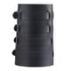 thumbnail image 4 of Brazalete ancho Zulema de Cuero Metal Liso negro, 4 of 8