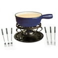 thumbnail image 2 of Swissmar Lugano 9 Piece Fondue Set, Deep Blue, 2 of 2
