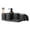 Dark Grey, variant on 6-Piece Bathroom Accessory Set White Sandy Stone for Home Organizer Decor