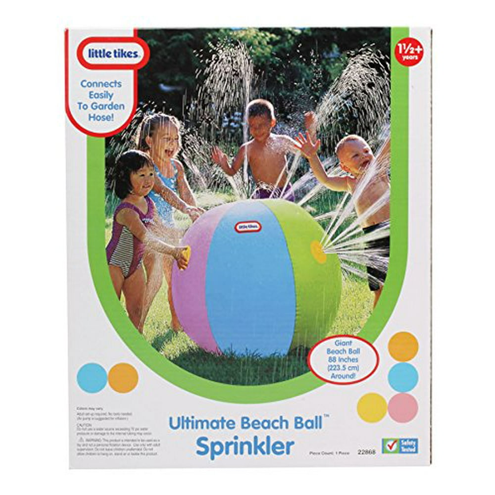Little Tikes Beach Ball Sprinkler (88 Inches) (Colors May Vary