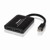 USB Mini Displayport to 2 Displayports MST HUB DP 1.2 TO 2 Splitter Dual Monitor Supported