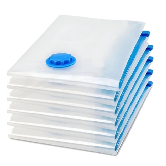 XIBUFE Space Saving Vacuum Storage Bags 80cm x 100cm Clear Storage Bags For Dorm Needs