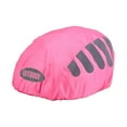 thumbnail image 2 of funtasica Bike Helmet Cover Helmet Rain Cover High Visibility Waterproof Snow Cover Protection Cover for Camping Outdoor Biking Pink, 2 of 8
